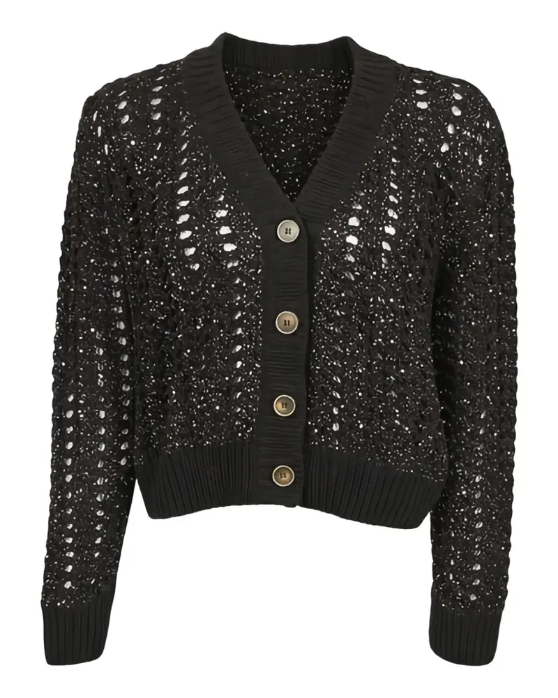 D.EXTERIOR button V-neck cardigan - Braun Braun