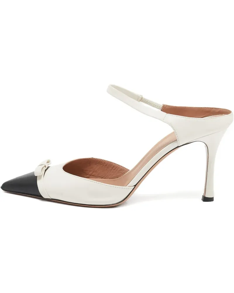 Malone Souliers Pre-owned Blythe Mules - Weiß Weiß