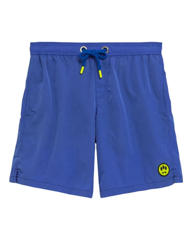 BARROW Badeshorts mit Logo-Print - Blau Blau