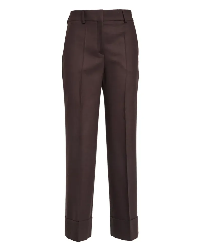 Incotex Arlys Hose mit Umschlag - Braun Braun