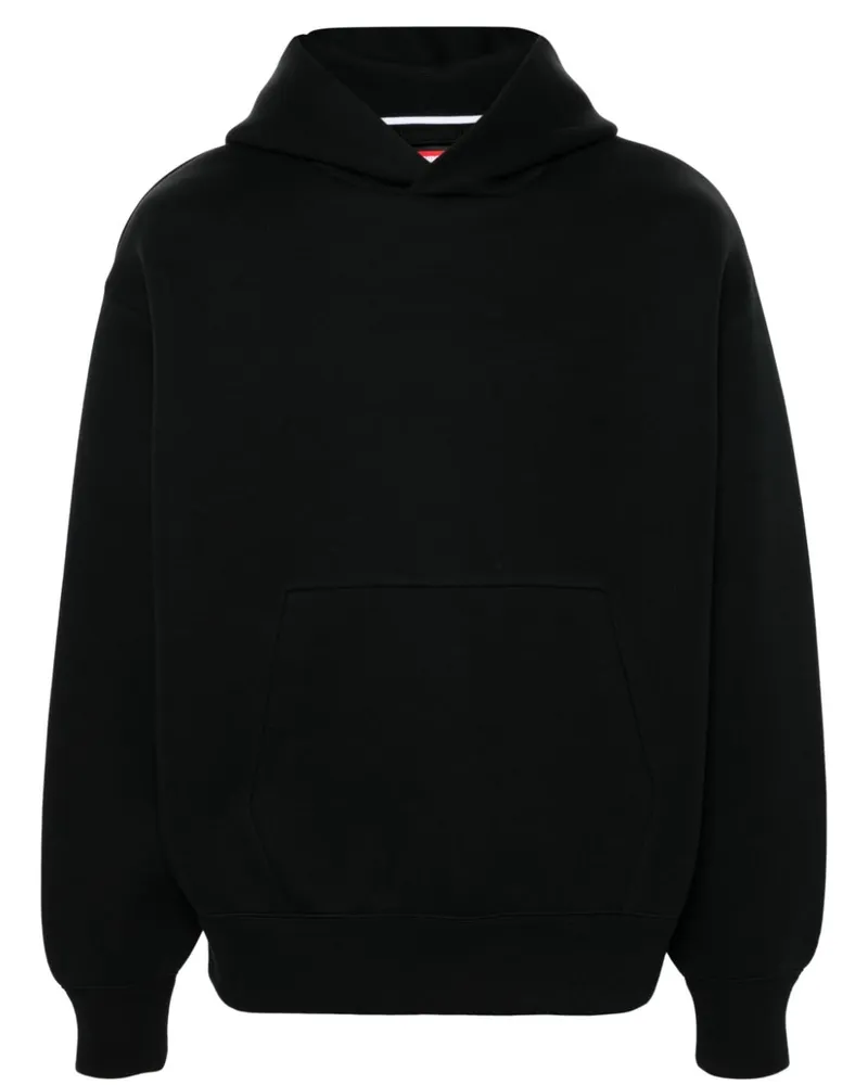 Nike Hoodie mit Logo-Stickerei - Schwarz Schwarz