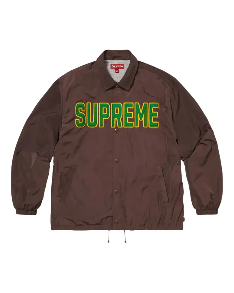 Supreme Being press-stud-fastening jacket - Braun Braun