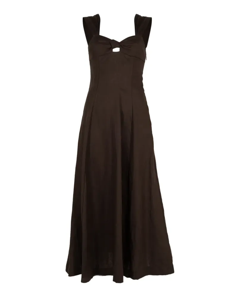 Faithfull The Brand Pallida midi dress - Braun Braun