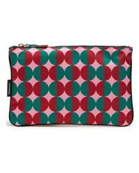 La DoubleJ Clutch mit Print Rosa