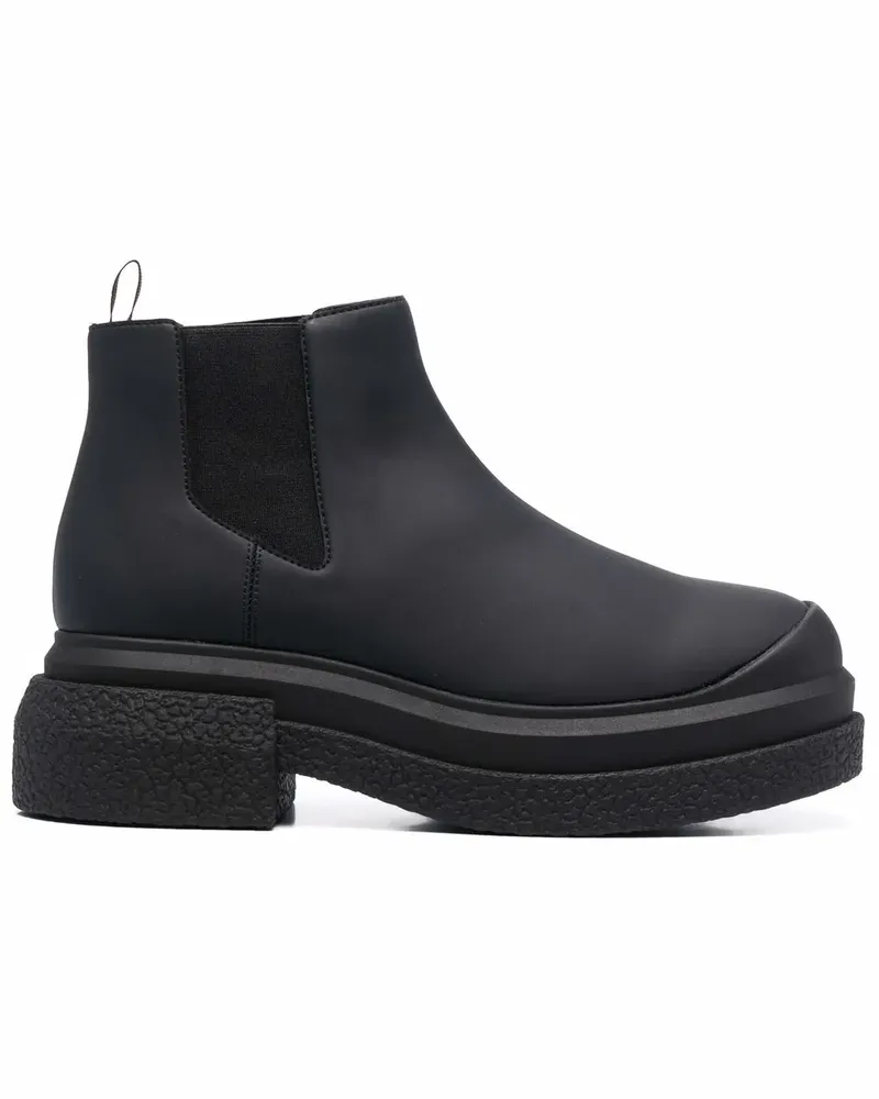 Stuart Weitzman Charli Plateau-Stiefeletten - Schwarz Schwarz