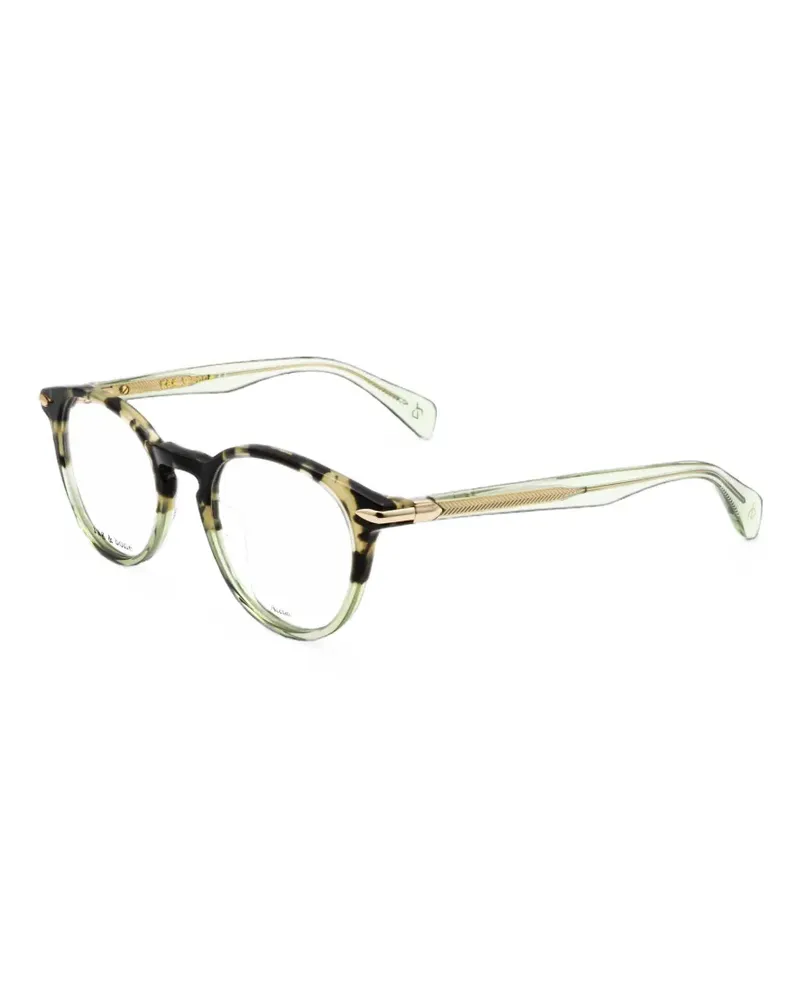 Rag & Bone Brille mit rundem Gestell - Braun Braun