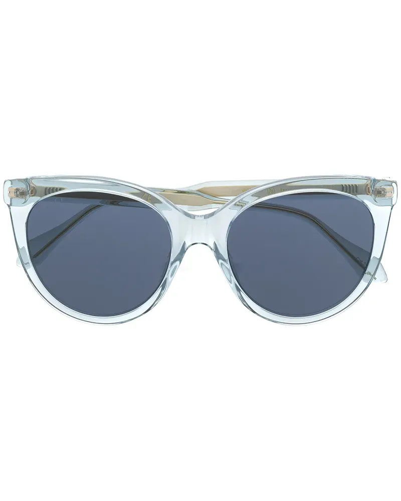 Gucci Klassische Cat-Eye-Sonnenbrille - Blau Blau