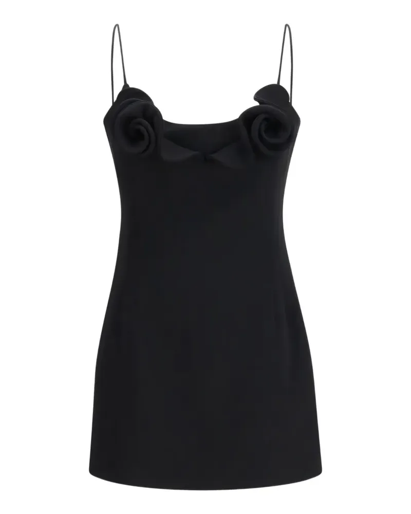 Magda Butrym rosette-detail mini dress - Schwarz Schwarz
