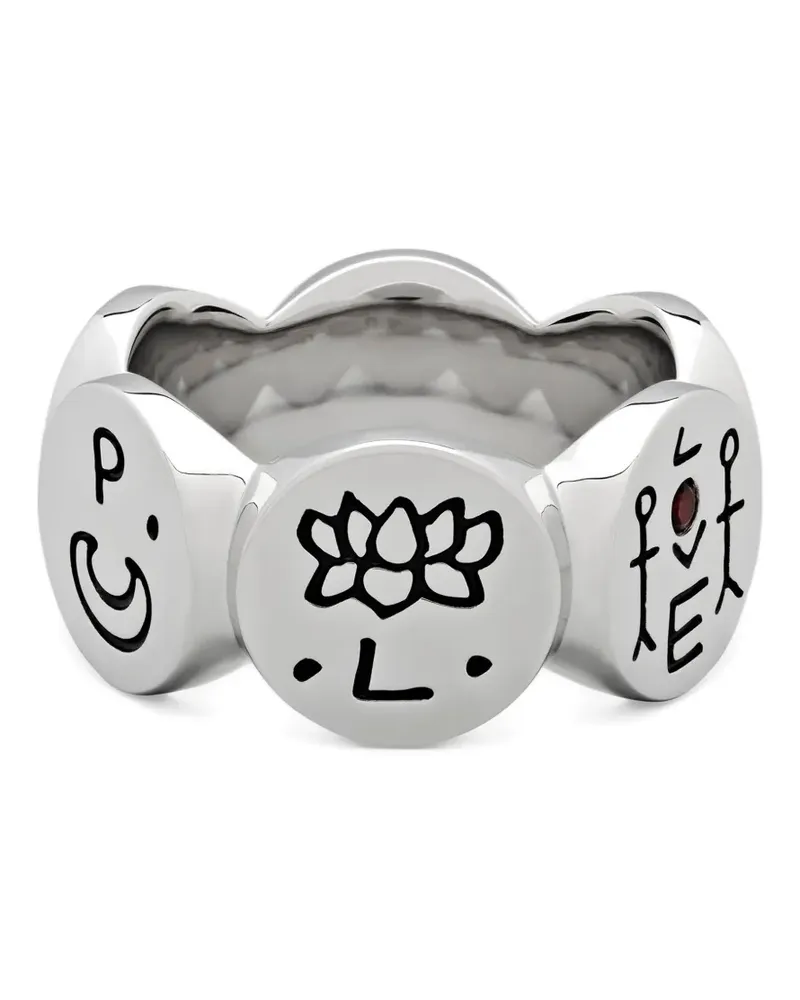 Tom Wood Simple Love Ring mit Gravur - Silber Silber