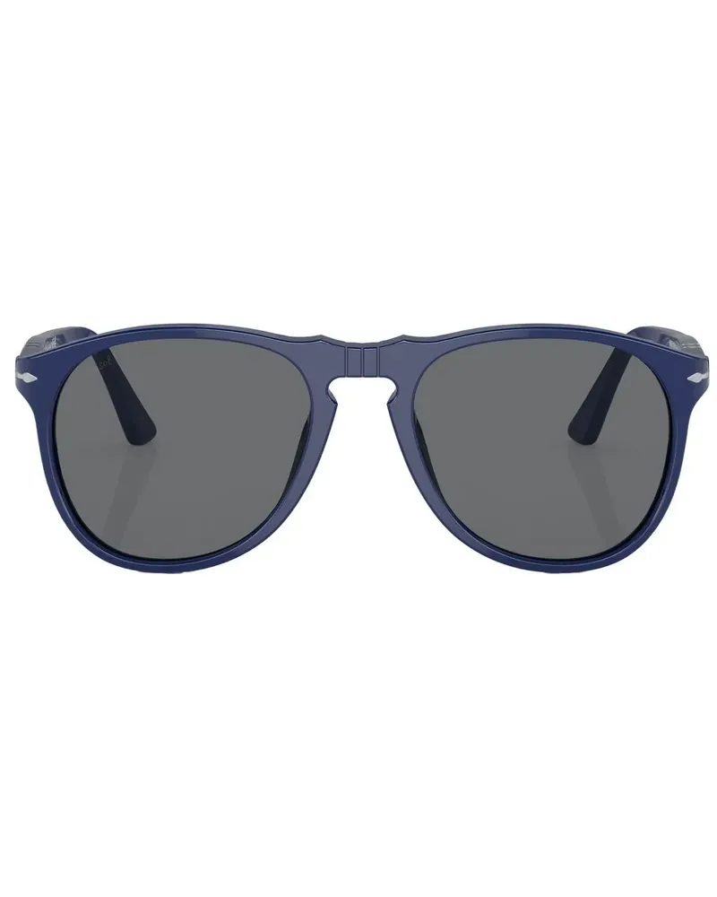 Persol Sonnenbrille mit rundem Gestell - Blau Blau