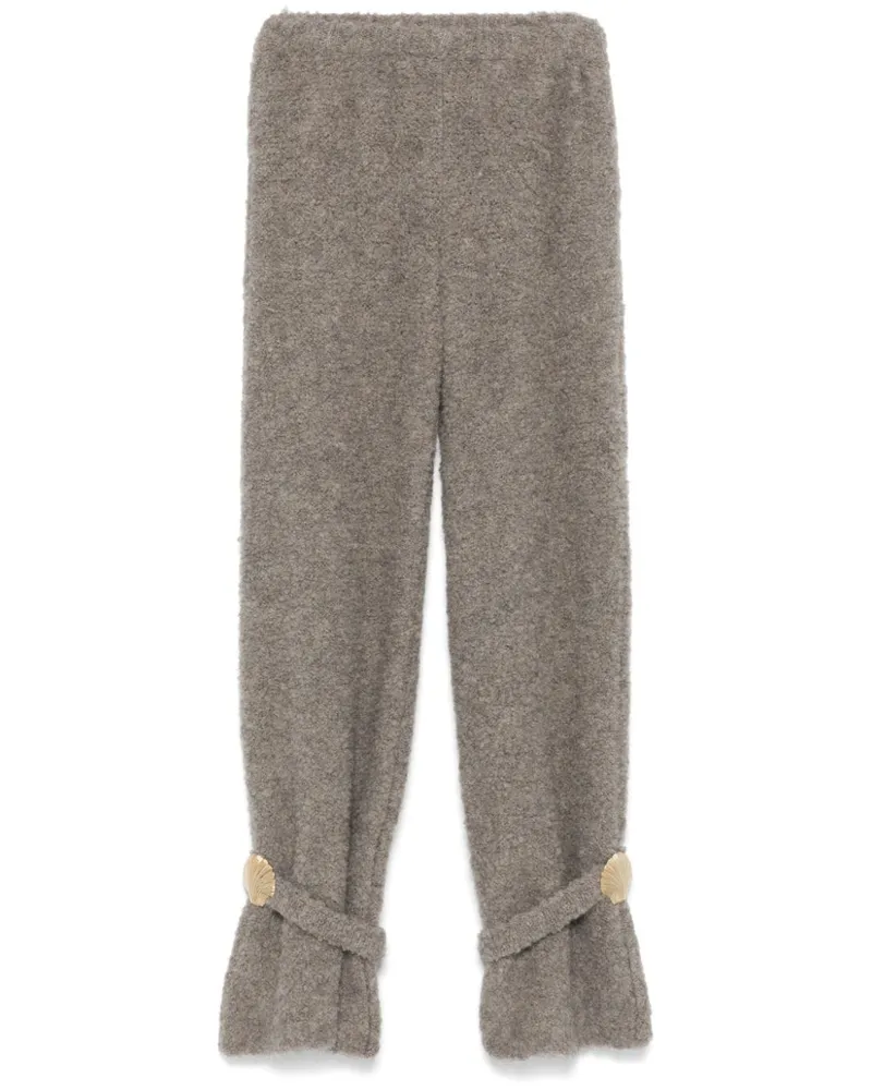 Giuseppe di Morabito Hose mit Muscheldetail - Grau Grau