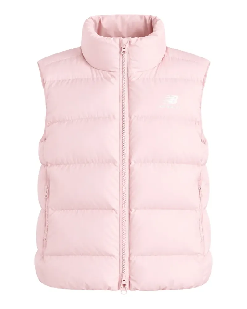 New Balance Boston quilted puffer gilet - Rosa Rosa