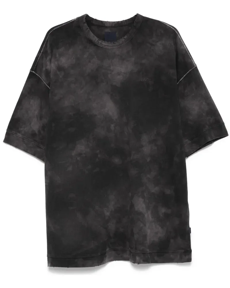 JUUN.J Gefärbtes T-Shirt - Schwarz Schwarz