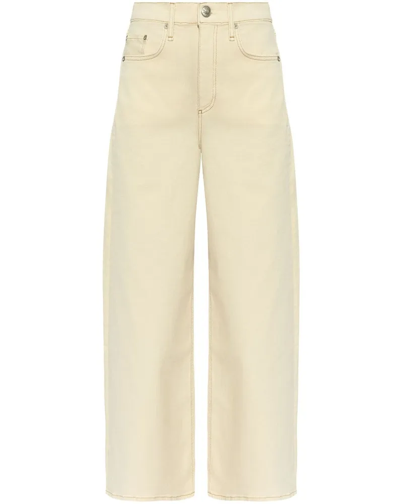 Rag & Bone Weite Sofie High-Rise-Jeans - Nude Nude