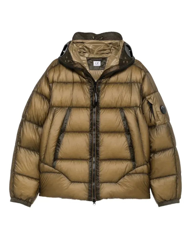 C.P. Company Goggle-detail padded jacket - Grün Grün