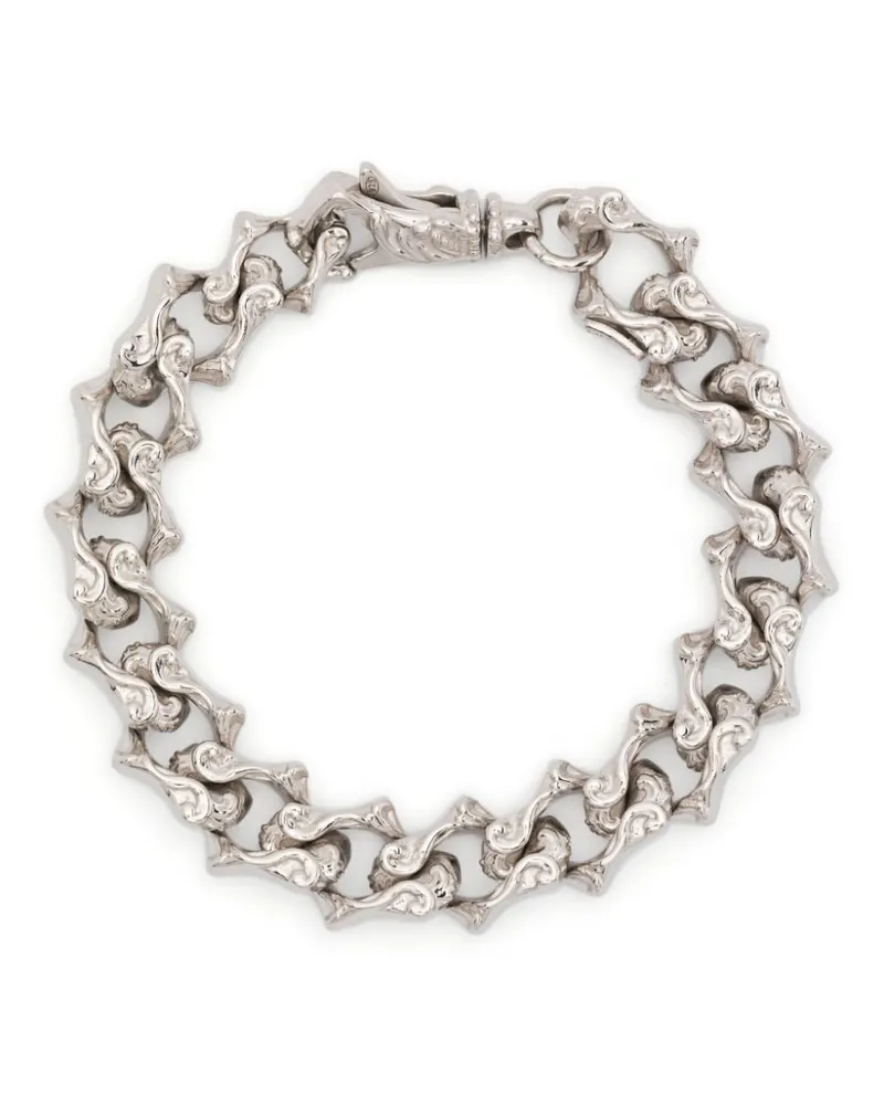 Emanuele Bicocchi Armband im Arabesque-Design - Silber Silber