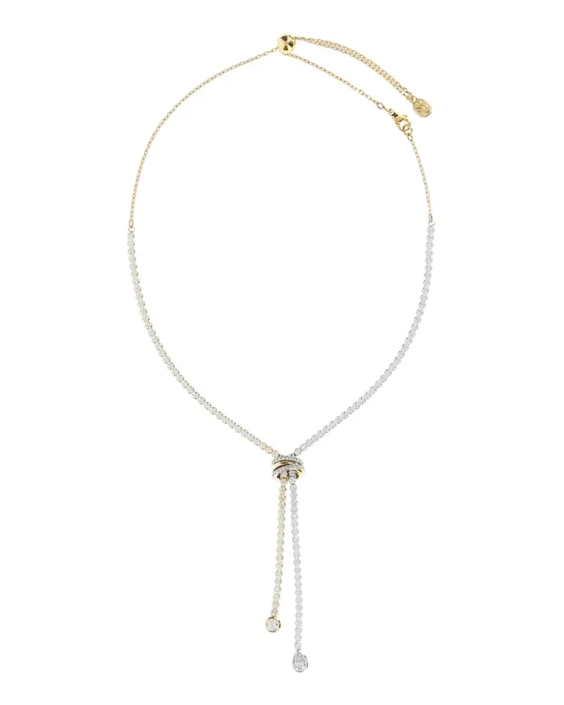Swarovski Hyperbola crystal-embellished necklace - Gold Gold