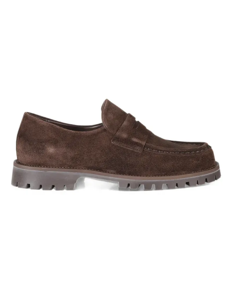 Copenhagen suede lug-sole loafers - Braun Braun