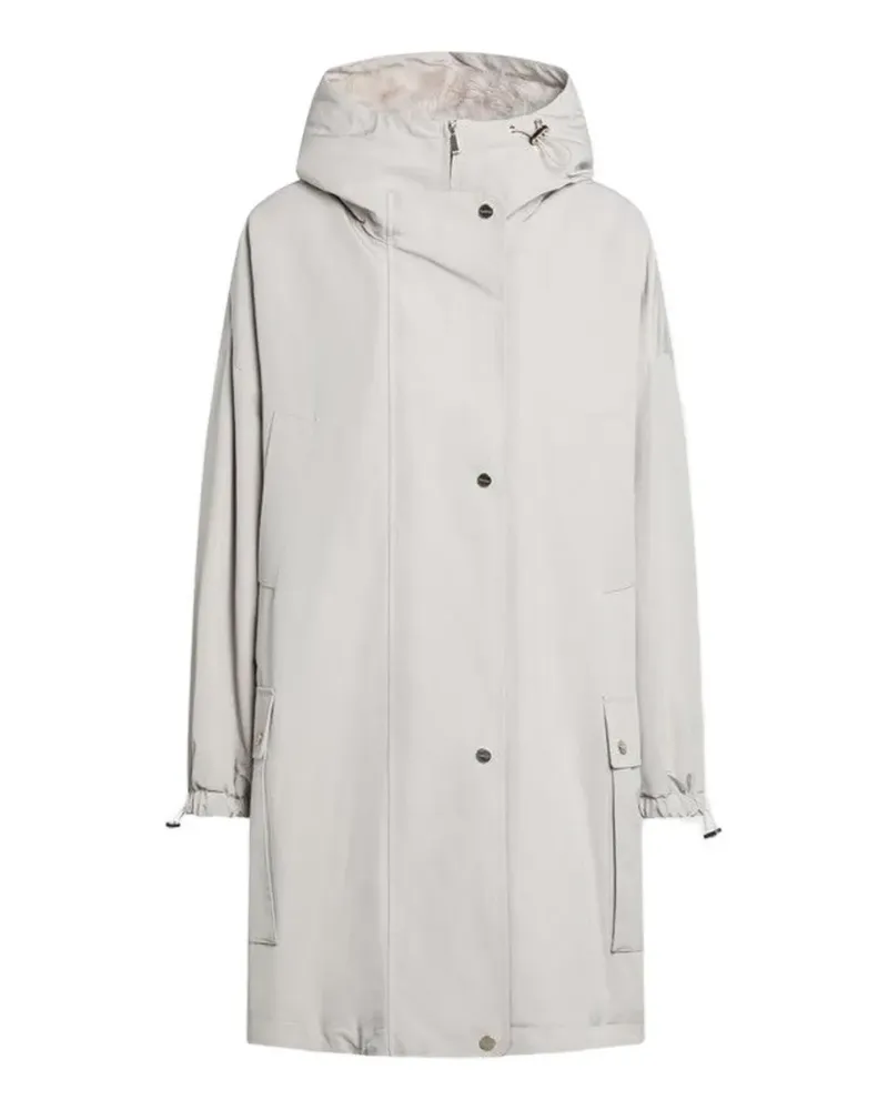 Max Mara Gailco parka coat - Grau Grau