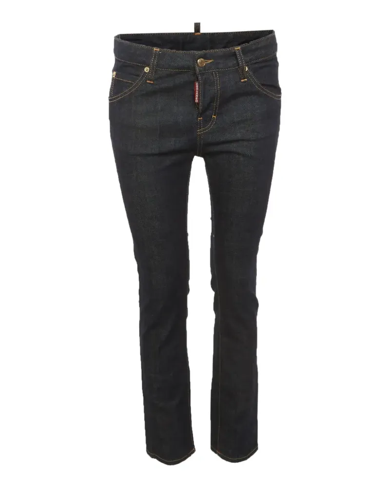 Dsquared2 slim-fit button-up jeans - Blau Blau