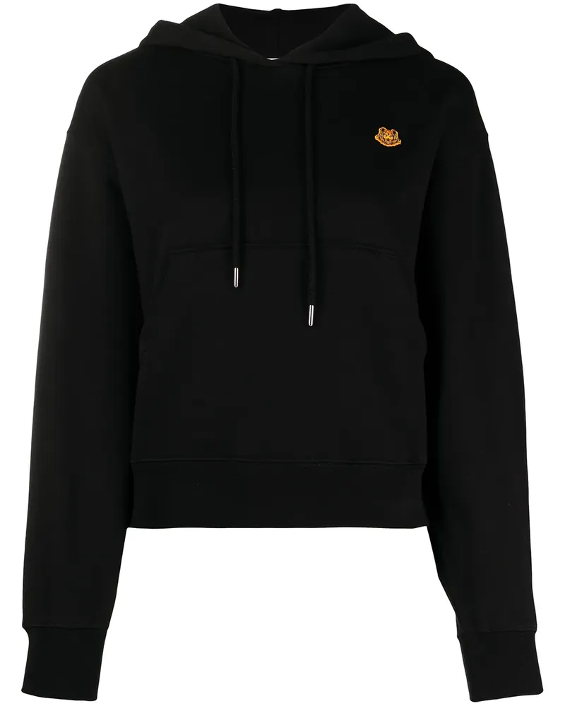 Kenzo Hoodie mit Tiger - Schwarz Schwarz