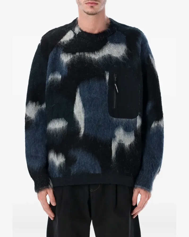 and wander crew neck sweater - Blau Blau
