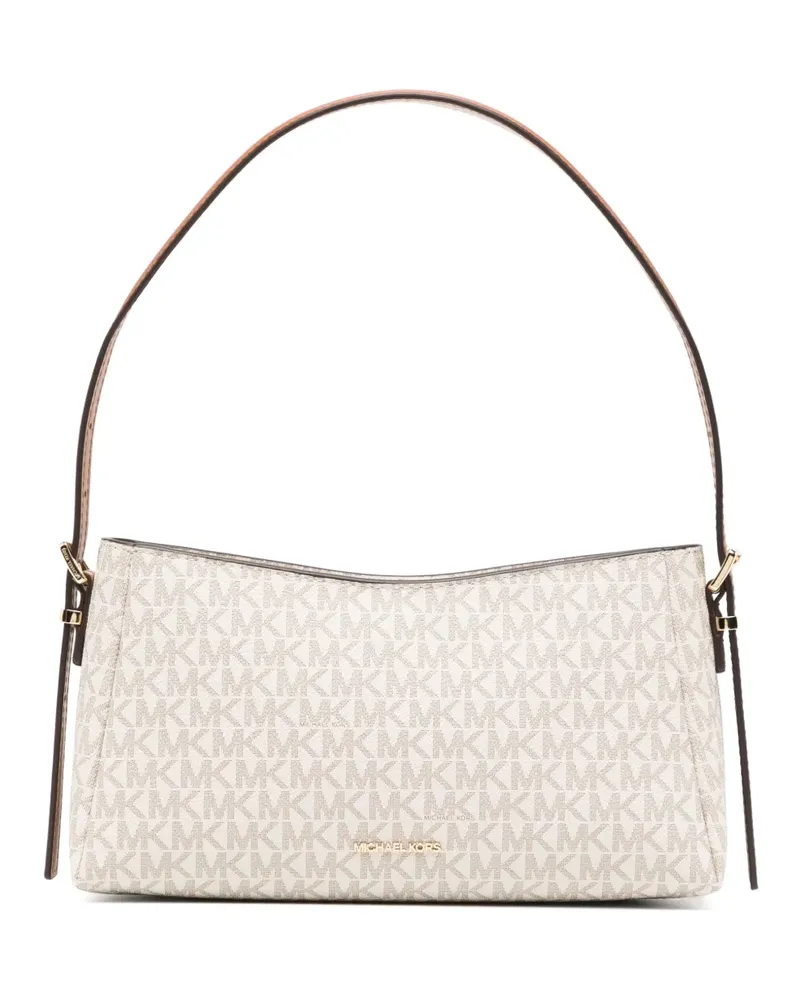 Michael Kors Schultertasche mit Logo-Print - Nude Nude