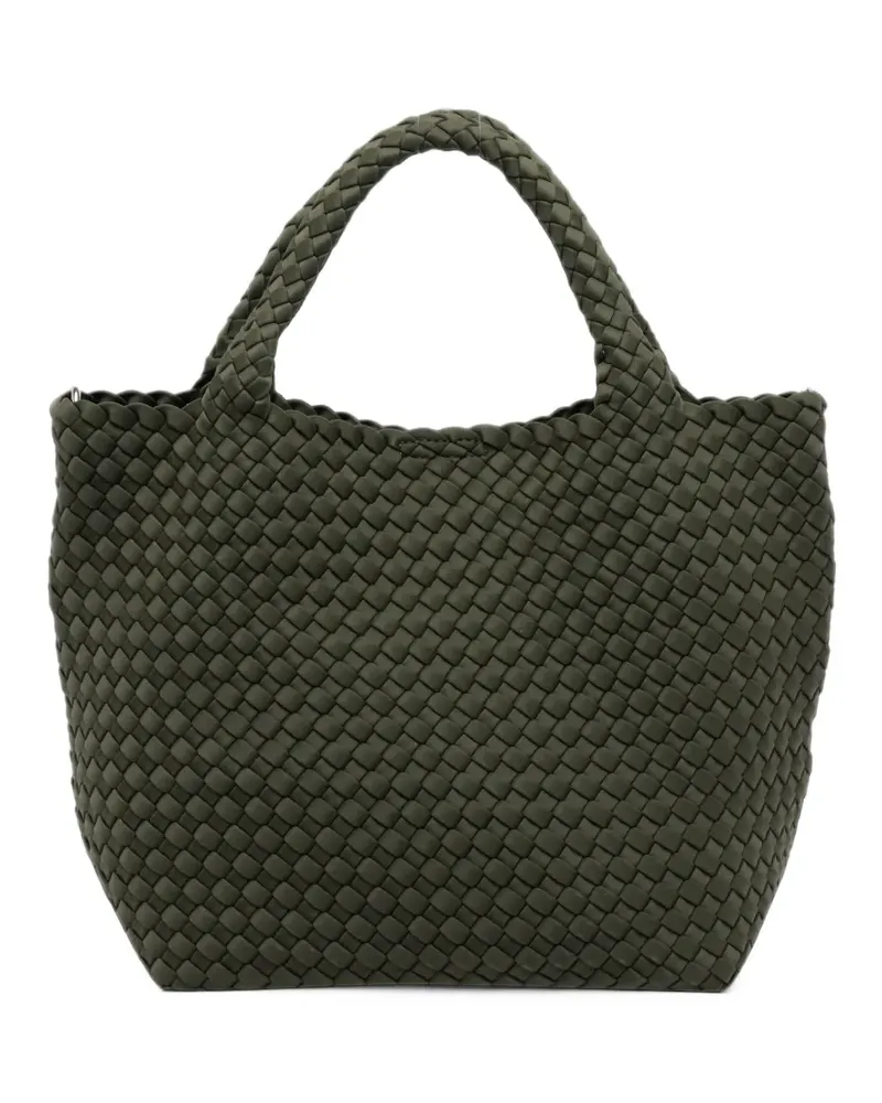 EN AVANT Roma interwoven tote bag - Grün Grün