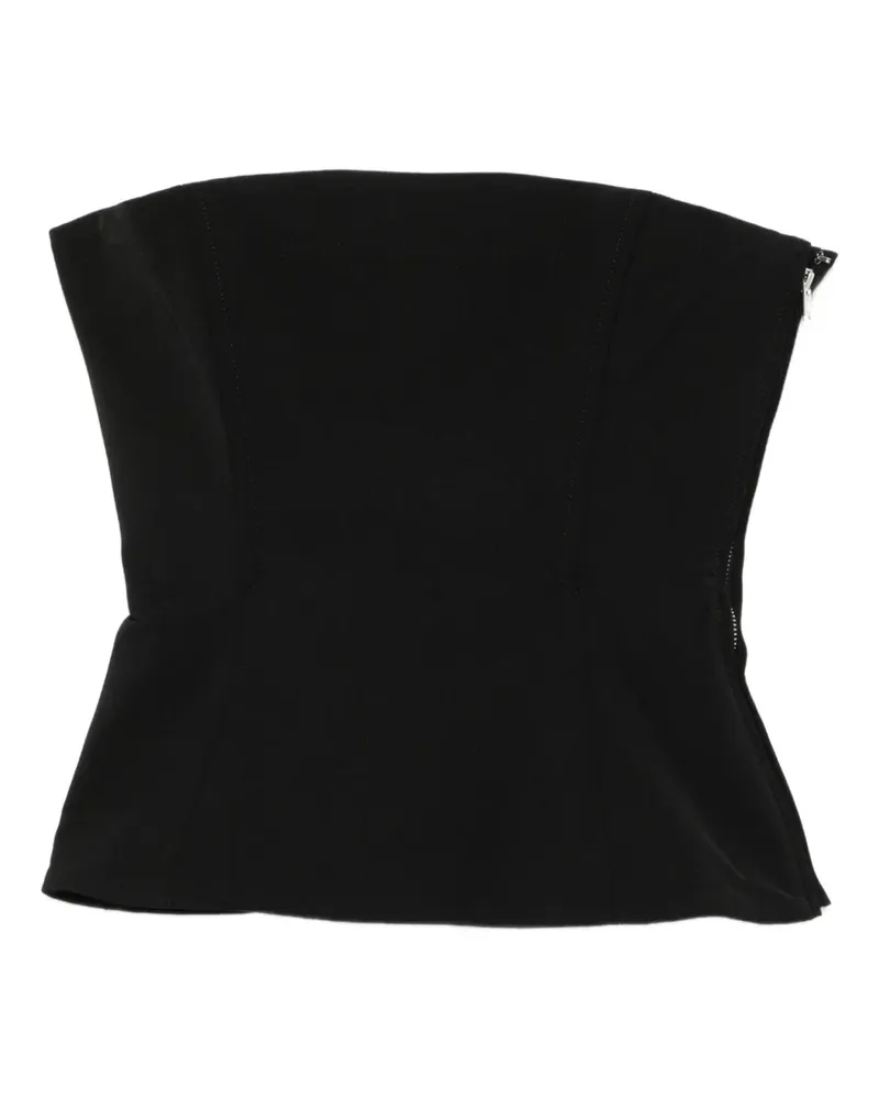 Jean Paul Gaultier Schulterfreie Corsage - Schwarz Schwarz