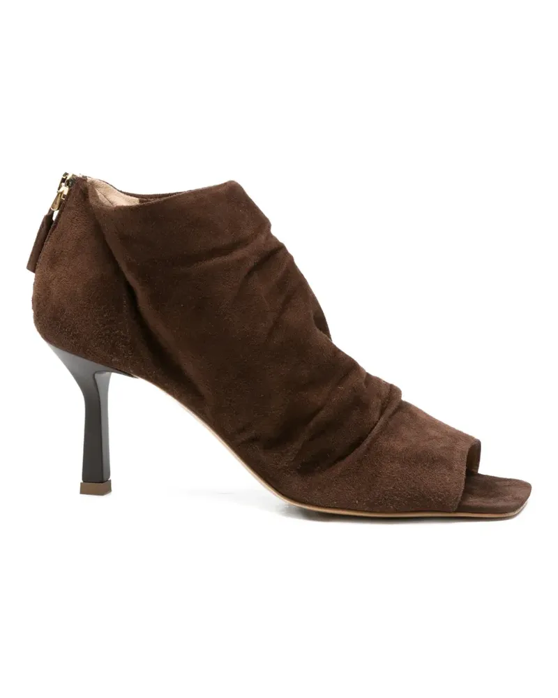 The Seller Eckige Stiefel - Braun Braun