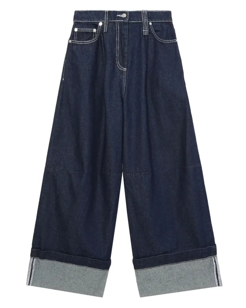Simone Rocha Jeans mit weitem Bein - Blau Blau
