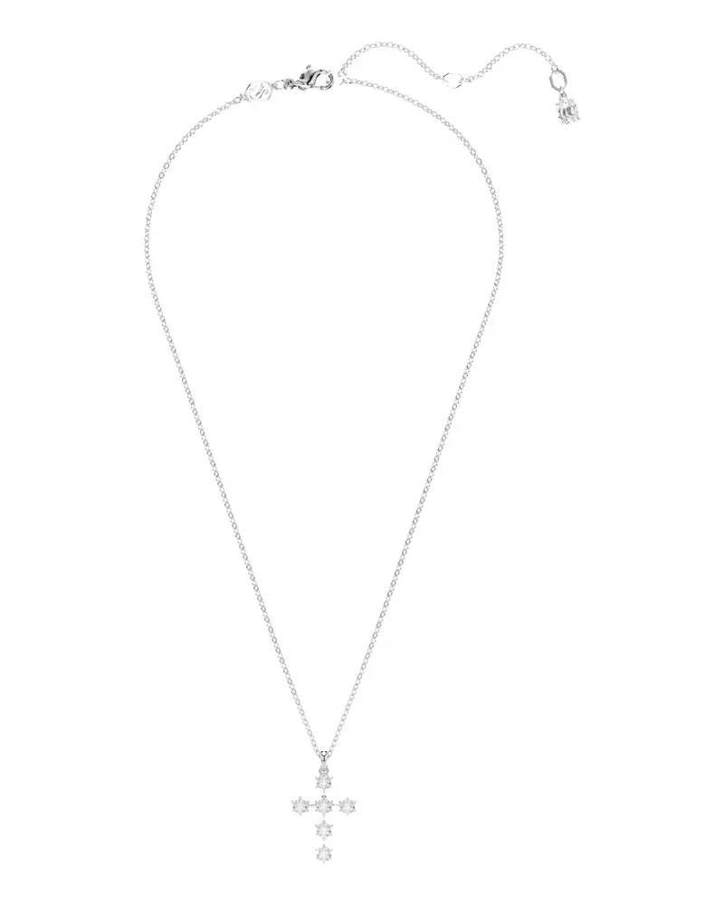 Swarovski Halskette mit Kristallen - Silber Silber