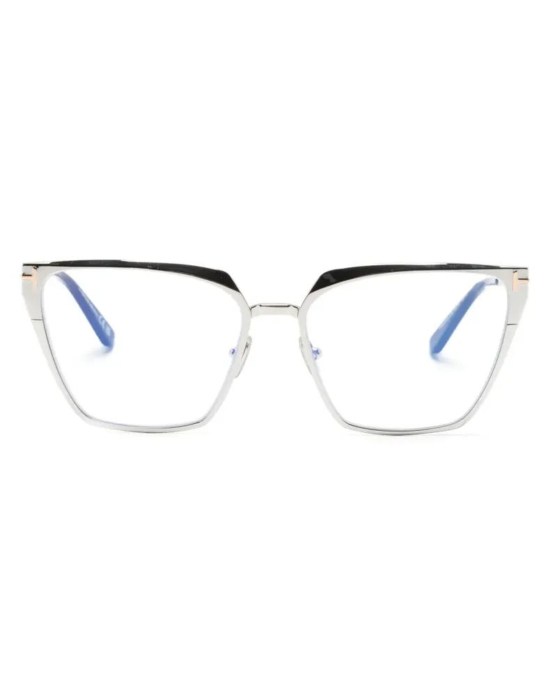 Tom Ford Brille im Butterfly-Design - Silber Silber