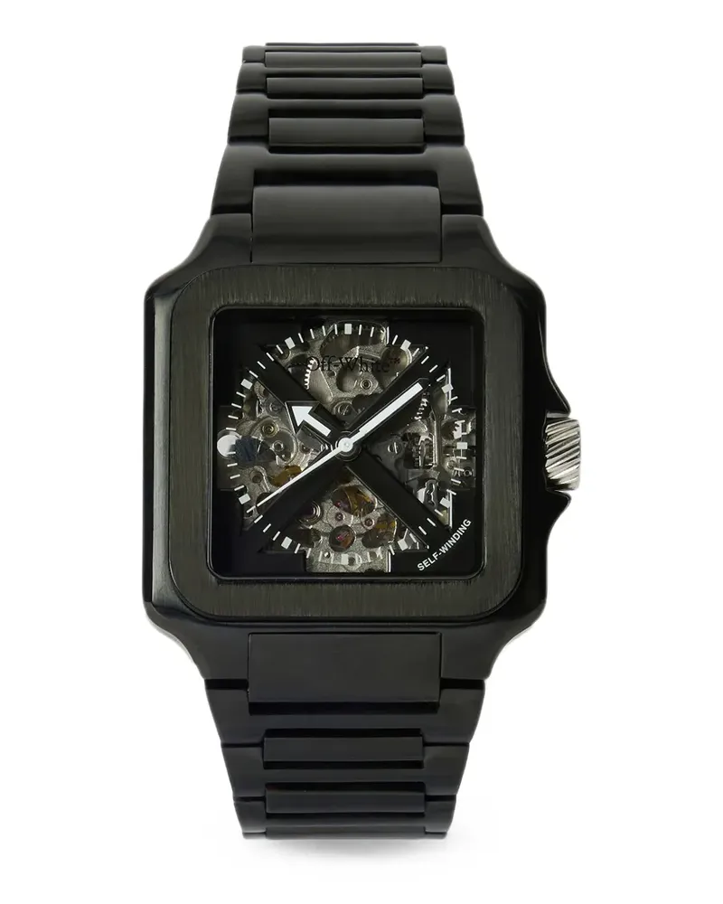 OFF-WHITE Proto Auto Armbanduhr 42,8mm - Schwarz Schwarz