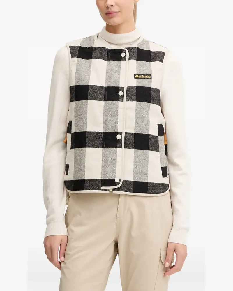Columbia Sportswear Company Cascades™ reversible checked vest - Weiß Weiß