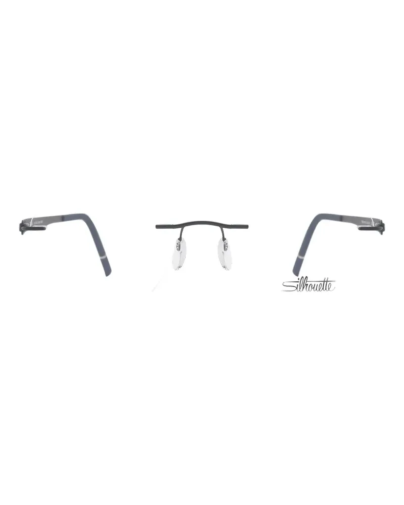 Silhouette rimless-frame glasses - Grau Grau