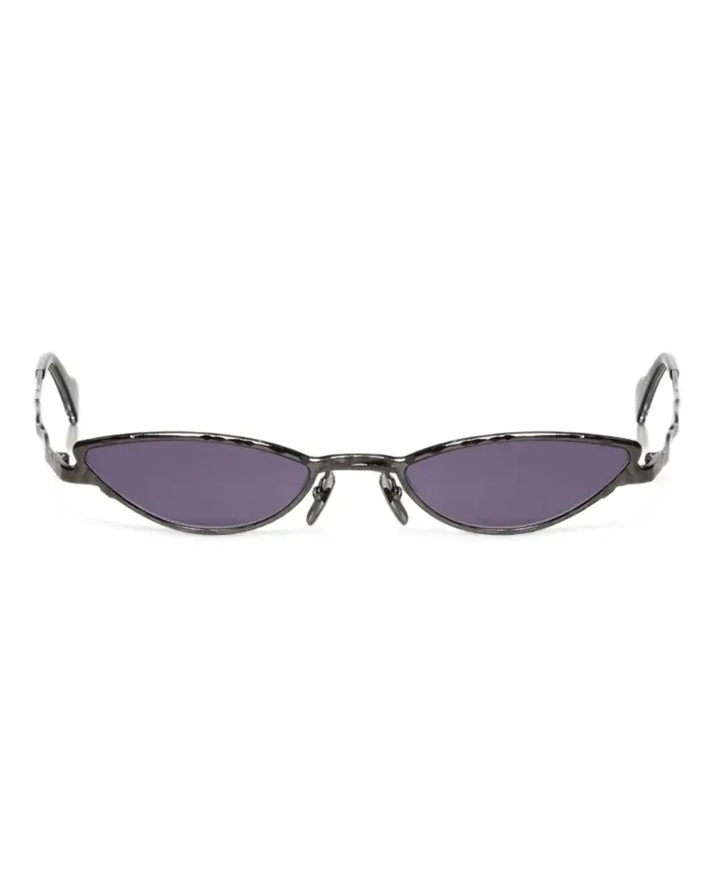 KUBORAUM Z29 Cat-Eye-Sonnenbrille - Grau Grau