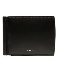 Bally Portemonnaie mit Logo-Print Schwarz