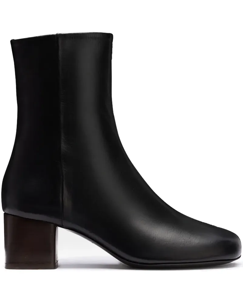 Christophe Lemaire Anatomic Stiefel 55mm - Schwarz Schwarz