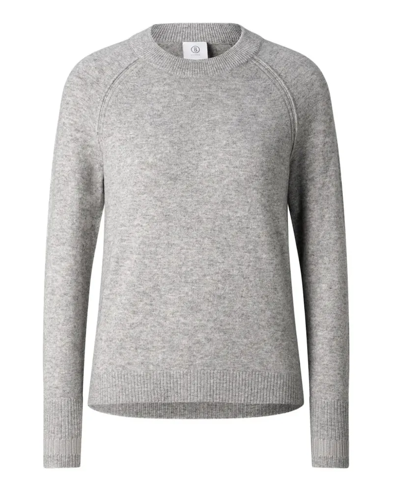 Bogner Vanessa Pullover mit Logoplakette - Grau Grau