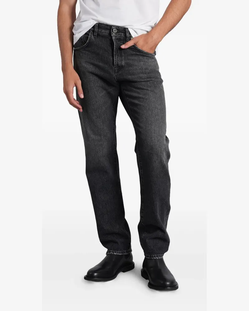 PT TORINO Jeans mit Logo-Patch - Grau Grau
