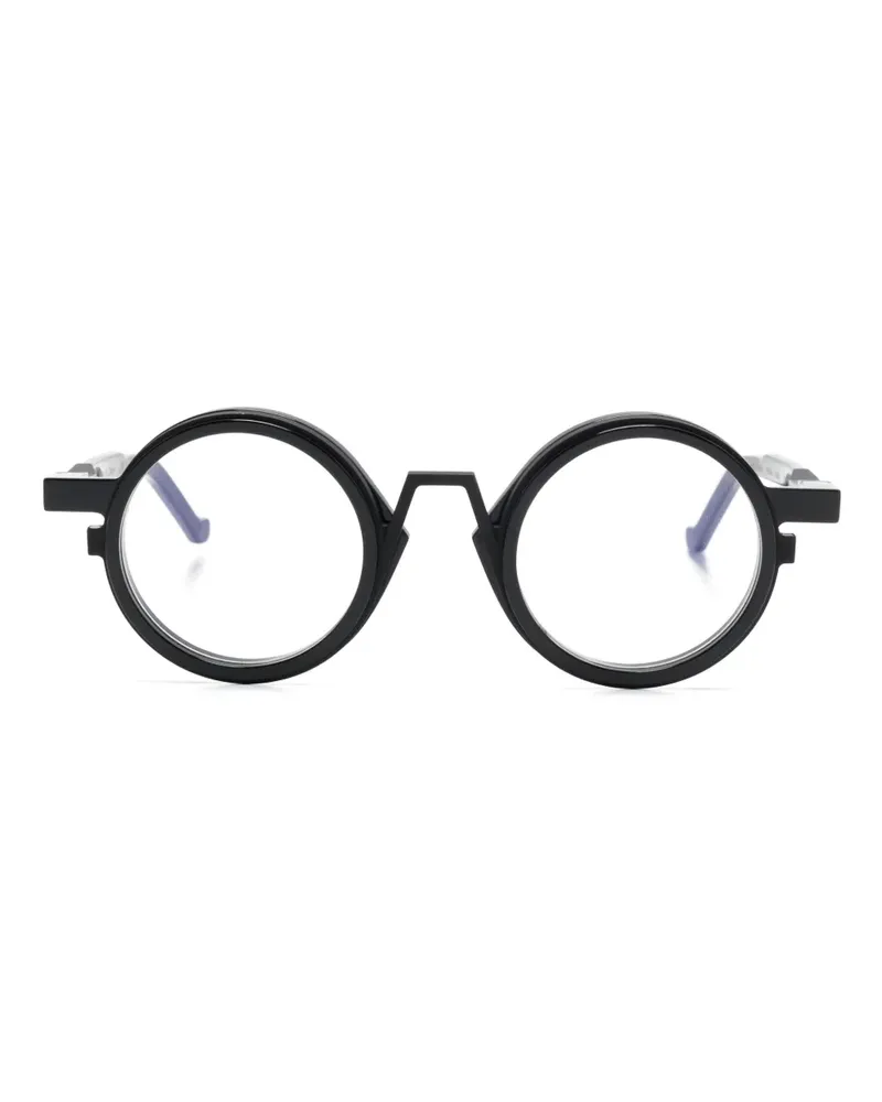 VAVA EYEWEAR Brille mit rundem Gestell - Schwarz Schwarz