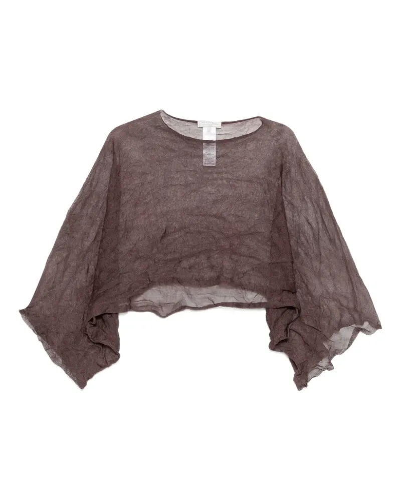 Antonelli Firenze textured top - Braun Braun