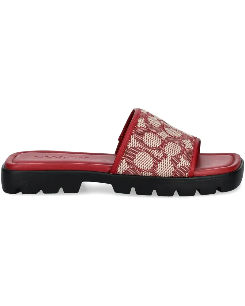 Coach Florence Pantoletten - Rot Rot