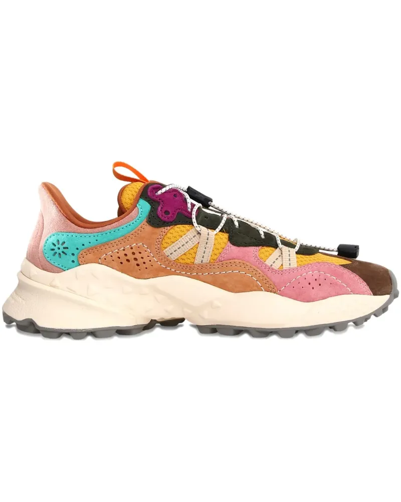 Flower MOUNTAIN Sneakers mit Wildledereinsätzen - Rosa Rosa