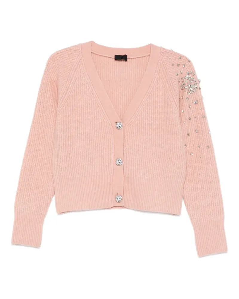 Liu Jo Cardigan mit langen Ärmeln - Rosa Rosa