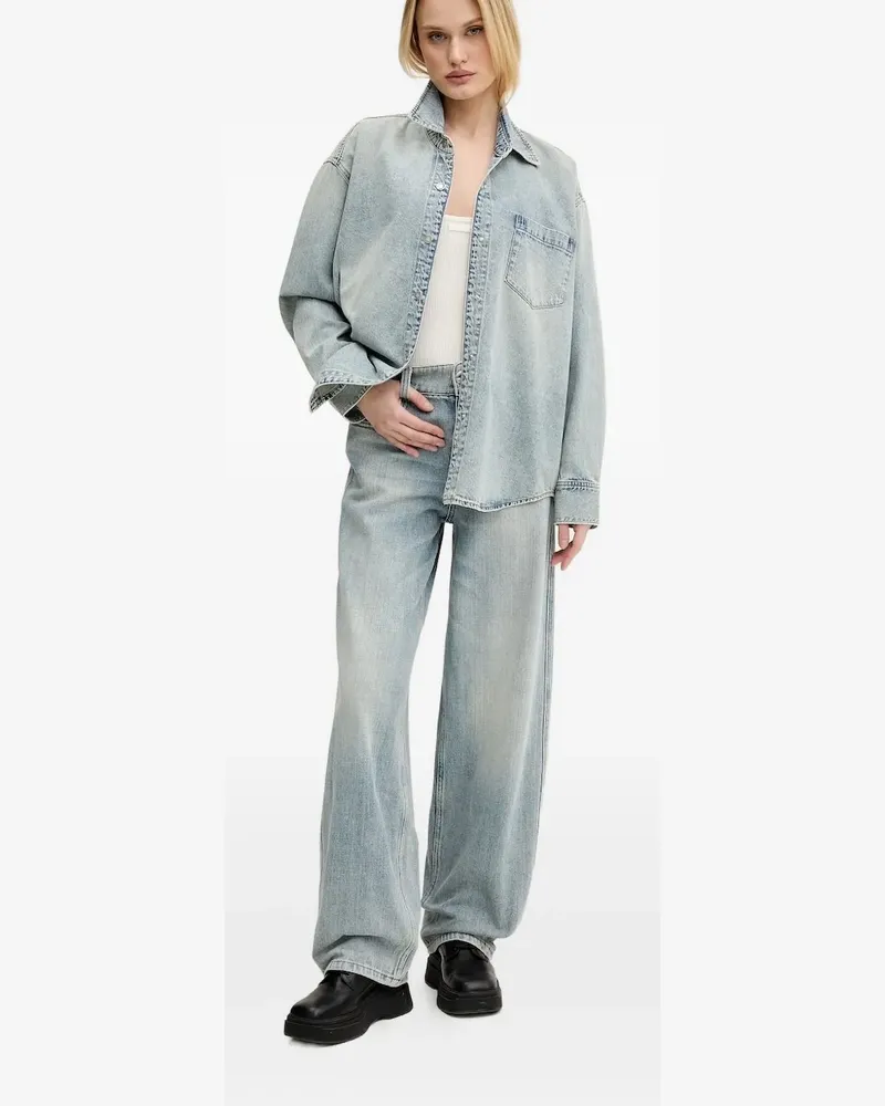 Miss Sixty Jeans mit weitem Bein - Blau Blau