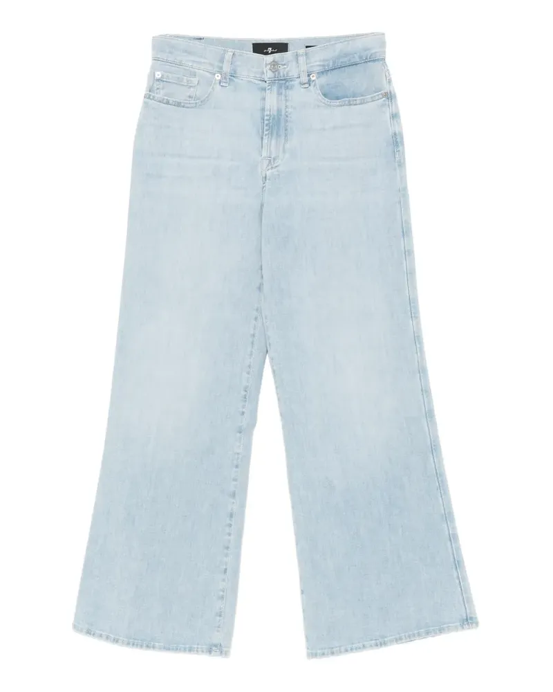 7 for all mankind Jeans mit Gürtelschlaufen - Blau Blau