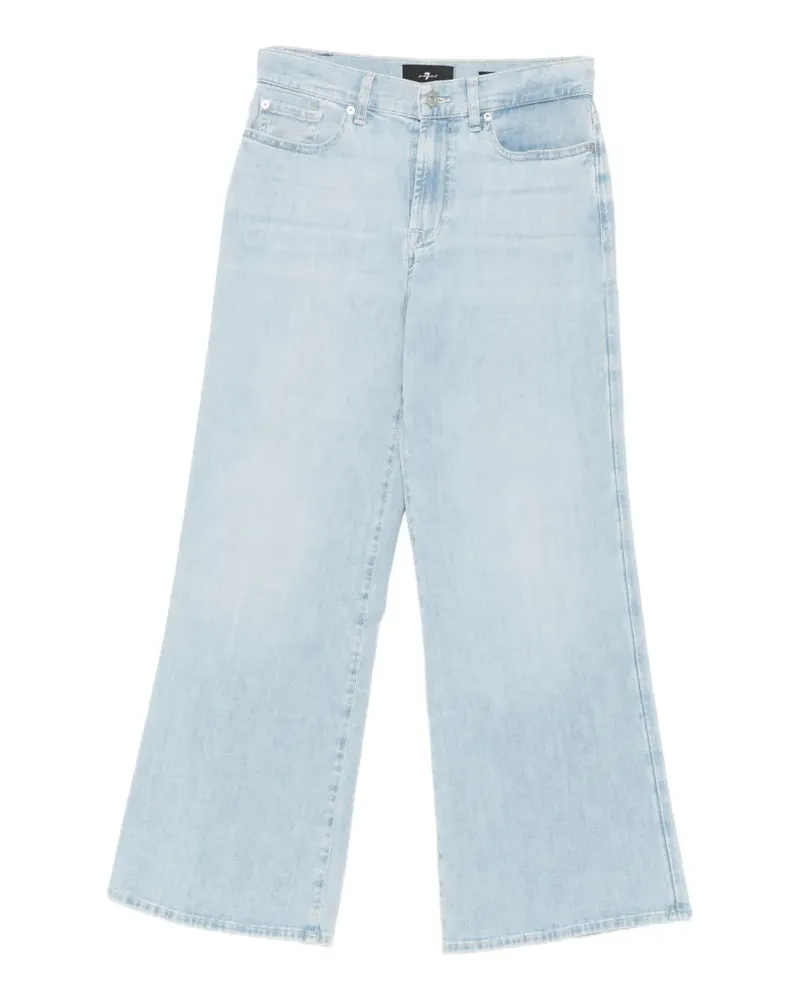 7 for all mankind Jeans mit Gürtelschlaufen - Blau Blau