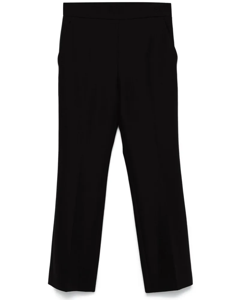 Gucci Ausgestellte Hose - Schwarz Schwarz